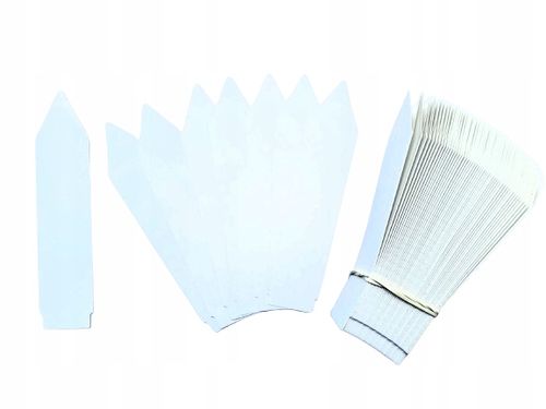 MARKER + Etykiety ogrodnicze wtykane strzałki do pisania BIAŁE 105x23,5 100 na Arena.pl