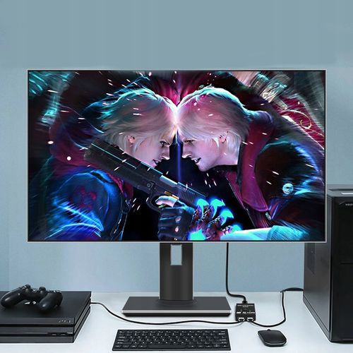 HDMI 2.0 SWITCH ROZDZIELACZ 2x DO 1 HDMI 4K BI-DIRECTION 2x1 SPLITTER na Arena.pl