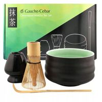 Zestaw do matchy herbata matcha czarka miotełka podstawka łyżeczka