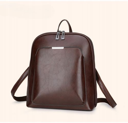 PLECAK SKÓRZANY ZE SKÓRY TOREBKA TORBA DAMSKA A4 POJEMNY ELEGANCKI na Arena.pl