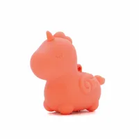 unihorn mini peachy pony - kompaktowy masażer wielofunkcyjny rożowy