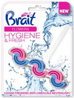 Brait Kostka toaletowa 2-fazowa do WC Flowers  45g