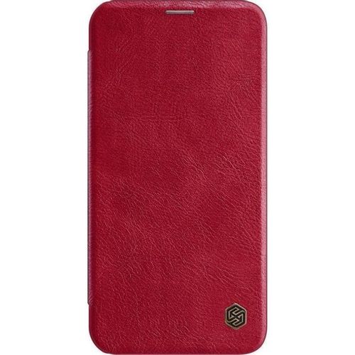 Nillkin Qin Leather Case - Etui Apple iPhone 12 Pro Max (Red) na Arena.pl