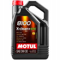 Motul 8100 X-Clean+ EFE 0W30 0W-30 5L