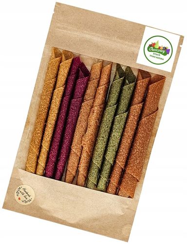 ROLLSY OWOCOWE mix 5 smaków 100g Owocowo warzywna przekąska naturalna na Arena.pl