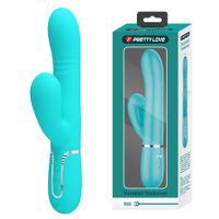 PRETTY LOVE - Mariana light blue, 7 vibration functions, 7 thrusting