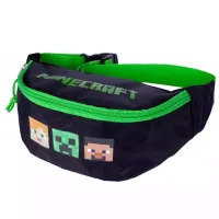 Praktyczna saszetka nerka dla dzieci i fanów gry Minecraft Alex&Steven