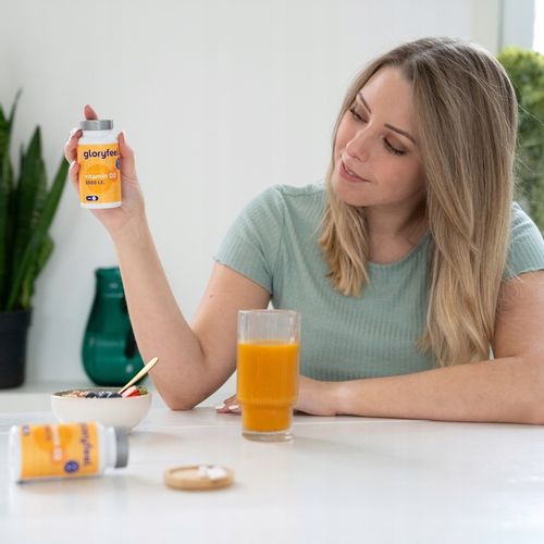 WITAMINA D3 2000 jm - 400 tab witamina słońca na ODPORNOŚĆ gloryfeel na Arena.pl