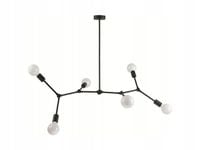 Lampa Sufitowa TWIG Czarny 6xE27 Lampa Wisząca Do Pokoju Do Salonu Do Domu