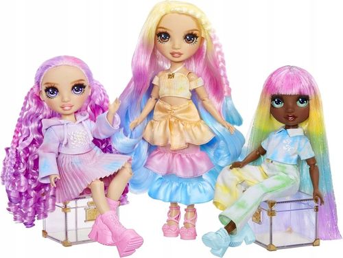 RAINBOW HIGH WATERCOLOR & CREATE LALKA DO MALOWANIA FIOLETOWE OCZY 507581 na Arena.pl