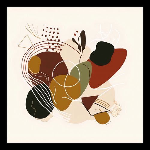 Plakat 30x30cm Organiczna Erupcja na Arena.pl