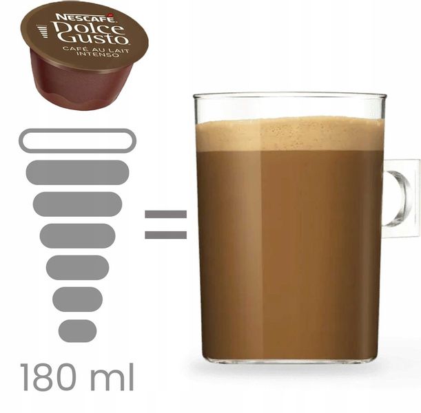 Kapsułki Dolce Gusto Cafe Au Lait Intenso 48 kaw zdjęcie 4