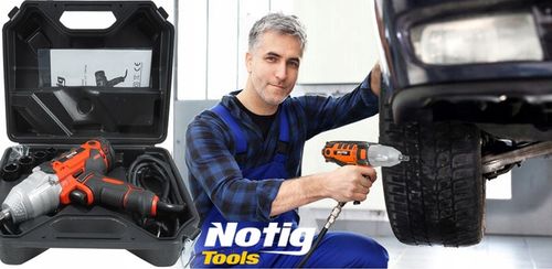 KLUCZ UDAROWY DO KÓŁ ELEKTRYCZNY 650W 750Nm 1/2" MOCNY Z ZESTAWEM NASADEK na Arena.pl