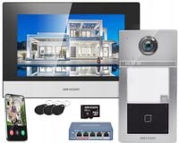 Wideodomofon domofon WiFi IP furtka brama czytnik HiLook by Hikvision