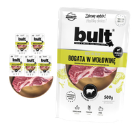 BULT mokra karma dla psa Wołowina saszetka 6x500g