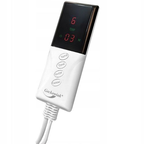 Koc elektryczny 160x180 cm ANGER szary na Arena.pl