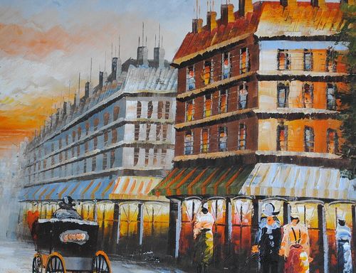 Uliczka, Paryż (60x90cm) na Arena.pl