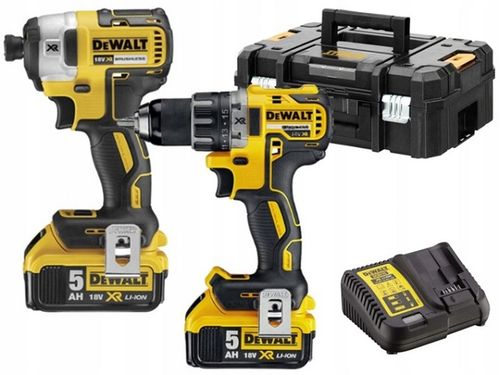 Zestaw combo XR wkrętarka DCD791 + zakrętarka DCF887 2x5.0Ah DCK268P2T na Arena.pl