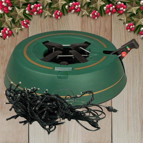 STOJAK CHOINKOWY KAMAI PODSTAWKA NA CHOINKĘ 2M + GRATIS 100 LAMPEK LED na Arena.pl