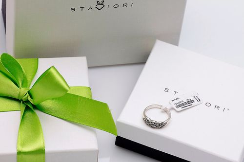 Srebrny pierścionek Staviori na Arena.pl