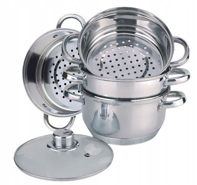 Garnki do Gotowania na Parze Parowar 5elm 3L. 20cm zdjęcie 3