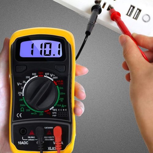 PROFESJONALNY MIERNIK PRĄDU DO MIERZENIA AMPEROMIERZ CYFROWY LCD UNIWERSALN na Arena.pl