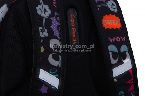 Plecak CoolPack LED STRIKE S komiks COMICS (94467) na Arena.pl