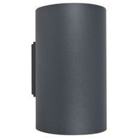 Kinkiet LAMPA ścienna TUBE 9318 Nowodvorski metalowa OPRAWA tuba grafitowa