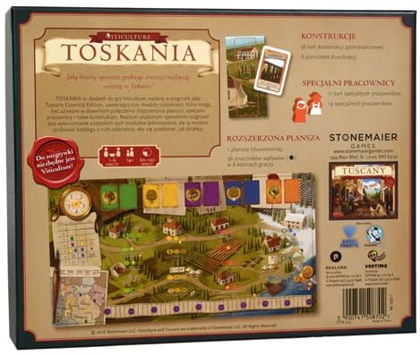 VITICULTURE : TOSKANIA (DODATEK) GRA PLANSZOWA PHALANX na Arena.pl