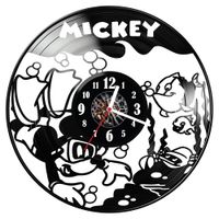 Zegar ścienny z płyty winylowej Myszka Miki 140.14