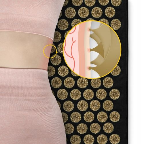 MATA DO AKUPRESURY ECO Z KOLCAMI ZDROWOTNA RELAKS MASAŻ PODUSZKA TORBA na Arena.pl