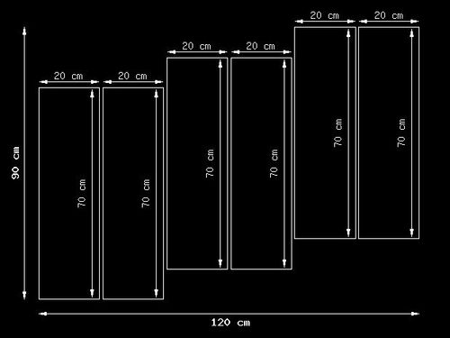 100CM 220CM OBRAZ 6 ELEM MOST TAMIZIE ŚCIENNY na Arena.pl