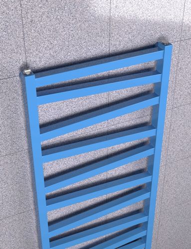 Grzejnik dekoracyjny ZYGZAK-MID 1190x500 NIEBIESKI na Arena.pl