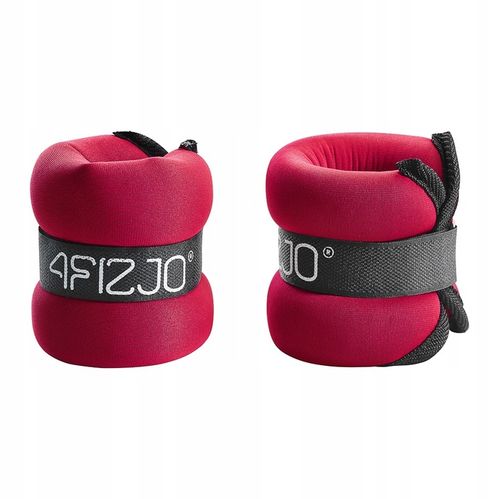 Obciążniki do ćwiczeń na kostki i nagdarstki 2 szt po 1 kg zapinane na rzep na Arena.pl