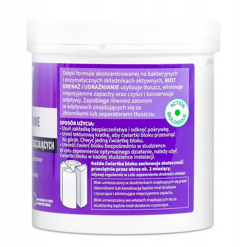 Bio7 UDRAŻNIANIE Oczyszczalni Odblokowanie Drenażu | Bio 7 DRENAŻ na na Arena.pl