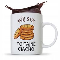 Kubek Prezent Dla Syna Mój Syn To Fajne Ciacho Z Nadrukiem Ze Zdjęciem