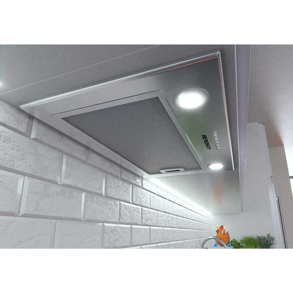 Okap kuchenny podszafkowy 60 cm Inox BE-50 zdjęcie 6