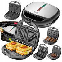 GOFROWNICA 5w1 GRILL OPIEKACZ TOSTER ORZESZKI 1200