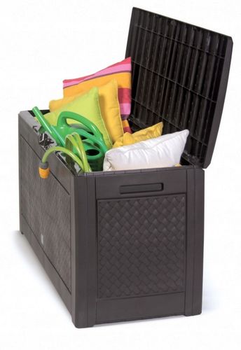 Skrzynia Ogrodowa BOXE MATUBA 320 litrów CIEMNY BRĄZ - UMBRA na Arena.pl