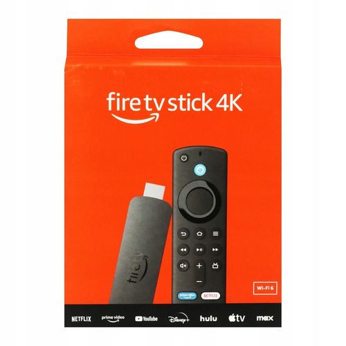 Odtwarzacz multimedialny Amazon Fire TV Stick 4K 8GB WiFi6 Bluetooth na Arena.pl