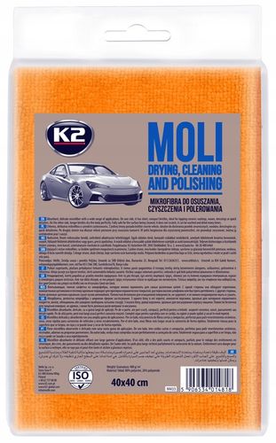 K2 MOLI MIKROFIBRA DO OSUSZANIA GRUBA - 40 x 40 CM na Arena.pl