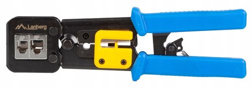 ZACISKARKA PRZELOTOWA WTYKÓW ZŁĄCZ PRZELOTOWYCH RJ45 RJ12 RJ11 LAN LANBERG na Arena.pl