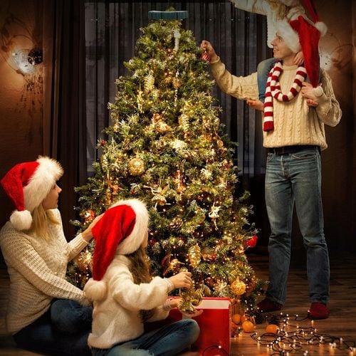 OŚWIETLENIE CHOINKOWE Z PIERŚCIENIEM, 2M, 400 DIOD LED, LAMPKI CHOINKOWE na Arena.pl