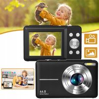 APARAT CYFROWY 44MP 1080P HD, KOMPAKTOWY 16X APARAT CYFROWY DLA DZIECI