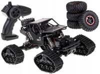 Samochód Zdalnie Sterowany 4x4 TERENOWY 2w1 GĄSIENICE + KOŁA Auto na Pilot
