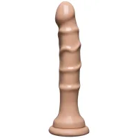 doc johnson classic dong prążkowany 13 cm z przyssawką, cielisty