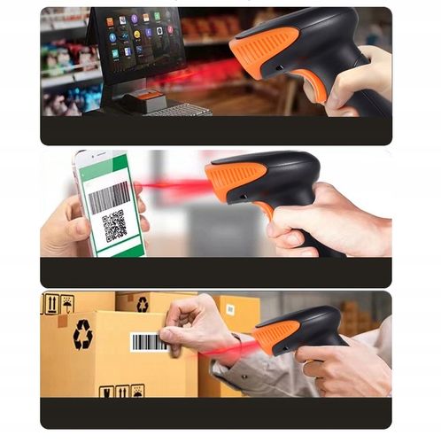 Czytnik Skaner Kodów Kreskowych i QR USB BEZPRZEWODOWY 1D 2D WiFi Zenwire na Arena.pl