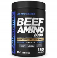 ALLNUTRITION BEEF AMINO BCAA AMINOKWASY 300 TAB