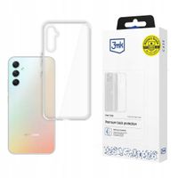 Silikonowe etui na Samsung Galaxy A34 5G - 3mk Clear Case