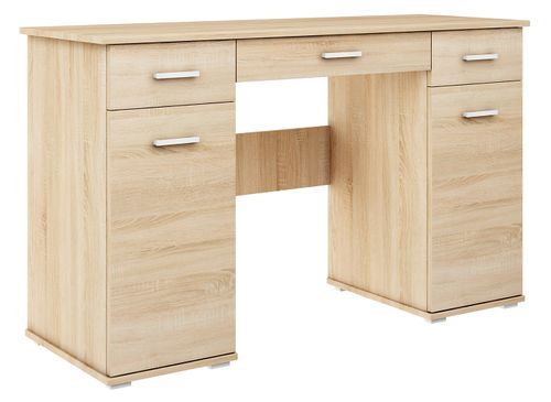 biurko ABS B1 DĄB SONOMA duże szkolne młodzieżowe pod laptop producent na Arena.pl